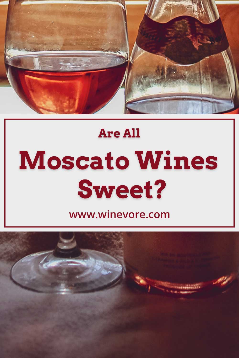 A glass and a bottle of moscato on a cloth - Are All Moscato Wines Sweet?