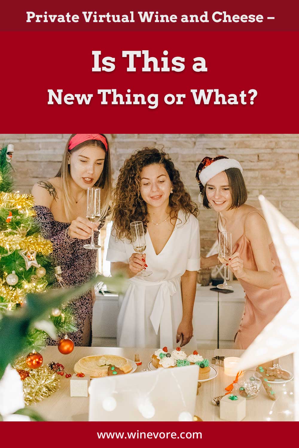 Three woman having a personal wine and cheese party - Is this a new thing?