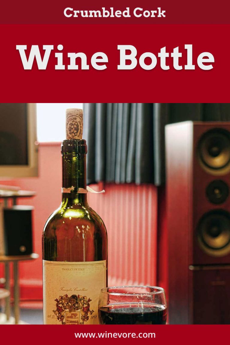 Crumbled Cork Wine Bottle Winevore